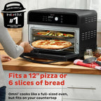 Instant Pot Omni Plus 19QT/18L Toaster Oven Air Fryer 10-in-1 Functions Fits 12 Pizza Crisp Broil
