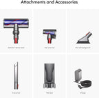 Dyson V11 Origin Cordless Vacuum, 185AW, 3 Power Modes, Up to 60 Minutes,2 Deep Cleans Hard Floors and Carpets, Detangles pet Hair, Converts to Handheld