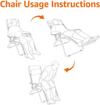 Amazon Basics Outdoor Patio Mesh Adjustable Zero Gravity Lounge Chair Recliners set of 2