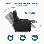 Swivel Rocking Recliner Chair with Extra Large Footrest High Back, Upholstered Glider Nursery Chair for Living Room, Bedroom & Nursery, Comfortable Deep Seat for Relaxation, Grey