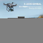Adult-specific camera drone with 4K UHD aerial photography 3-axis gimbal 10000-foot control