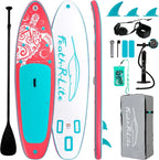 FEATH-R-LITE Inflatable Ultra-Light Stand Up Paddle Board for All Skill Levels