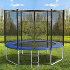 AOTOB 8FT 10FT 12FT 14 FT 15FT Trampoline with Safety Enclosure Net Outdoor Trampoline