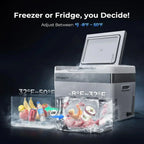 BougeRV 12 Volt Refrigerator 12V Car Fridge 23 Quart Portable Freezer Compressor Cooler