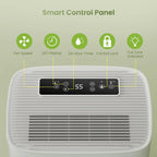 Waykar 2000 Sq. Ft Dehumidifier for Home and Basements, with Auto or Manual Drainage, 0.66 Gallon Water Tank Capacity