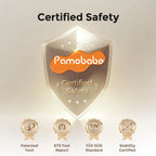 Pamo Babe Baby Playpen - Heavy-duty steel frame provides a safe sleeping space and portable crib