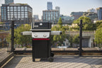 Weber Spirit Gas Grill, E-210 2 Burner Propane Gas Grill with Wheels, Black