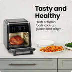 Chefman Compact 6.3-Quart Digital Air Fryer with Rotisserie Dehydrator and Convection Oven