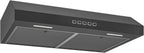 Broan-NuTone Three-Speed Glacier Undercabinet Range Hood with LED Light, ADA Compliant