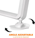 XtremepowerUS Pool Ladder 4-Step for 48-54 Above Ground Pools, 300LB, Swimming Pool Ladder