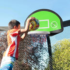 AOTOB 8FT 10FT 12FT 14 FT 15FT Trampoline with Safety Enclosure Net Outdoor Trampoline