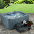 Aquarest Spas Powered By Jacuzzi Pumps 4 Person 12 Jet Rectangular Plug And Play Hot Tub