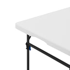 Mainstays 8' Rectangle Centerfold Folding Table, White