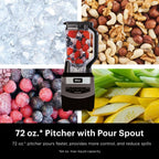 Ninja BL660 Professional Compact Smoothie and Food Processor Blender 1100W 3 Functions