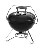 Weber Smokey Joe Charcoal Grill, 14 Inch Portable Charcoal Grill with Handle, Black