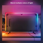 65-inch smart TV light strip, flowing color-changing LED light strip, multi-color TV backlight synced with music and games