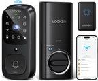 Video Smart Lock with Doorbell Keyless Entry Door Lock Built-in WiFi Camera Front Door
