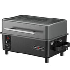 PARGRILL 271 sq.in Wood Pellet Grill & Smoker, Tabletop Portable BBQ Grill with Digital Control, for Camping, Tailgating, Patio & Backyard
