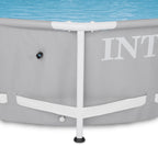 Intex 12ft x 30in Frame Above Ground Swimming Pool & Robot Vacuum