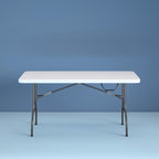 Cosco 6 Foot Premium Folding Table, White Speckle