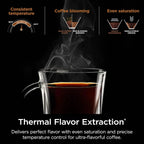 Extra Large Hot and Iced Coffee Maker with Fast Cold Brew, 4 Brewing Methods, 8 Sizes (Small to Travel), Single-Cup Coffee Maker, 12-Cup Capacity