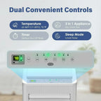 Air Choice Portable Air Conditioner 10000 BTU Air Conditioner Portable for Room Up to 450 Sq.Ft