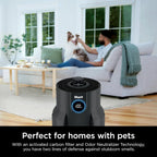 Air Purifier Compact Pro with Long-lasting HEPA Exceeding Filtration, For Pet Dander, Dust, Smoke, Allergens, Up to 250 sq. ft.