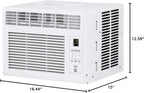 GE Window Air Conditioner Unit 5,000 BTU for Small Rooms up to 150 sq ft Manual Adjustable Fan