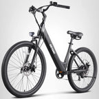 Gotrax Dolphin 26 Electric Bike Max Range 30 Miles vs 20Mph Power by Peak 500W