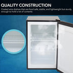 Whynter CUF-112SS Mini, Energy Star Rated Small Upright Freezer with Lock, Stainless Steel -1.1 Cubic Feet