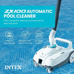 INTEX 24ft x 52in Ultra XTR Above Ground Swimming Pool, Sand Filter Pump, & Automatic Vacuum Cleaner