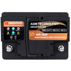 Anlibatt Car AGM Battery Group Size 48 H6 Start Stop Battery 12V 70Ah 760CCA Maintenance Free Rechargeable