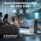 Air Choice Portable Air Conditioner, 10000 BTU Air Conditioner Portable for Room Up to 450 Sq.Ft, Remote Control, 24H Timer, Dehumidifier & Fan Modes, 3-in-1 AC Unit with Window Kit for Home Office
