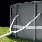 INTEX 18ft x 52in Ultra XTR Above Ground Swimming Pool, Sand Filter Pump, & Automatic Vacuum Cleaner