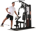 BalanceFrom Multifunctional Steel Frame Home Gym Machine with Floor Mat