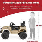 Best Choice Products 12V Kids Ride-On Truck Car with Spring Suspension and LED Lights