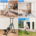 Stair Stepper for Home Gym Folding Vertical Climber Cardio Exercise Machine Stair Climber
