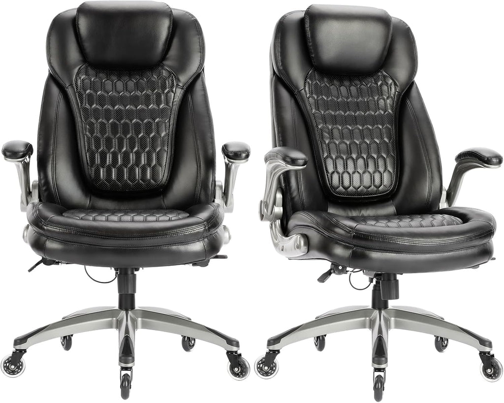 Executive Office Chair Computer Desk Chair Swivel Home Office Chair Upgraded Casters