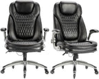 Executive Office Chair Computer Desk Chair Swivel Home Office Chair Upgraded Casters