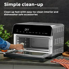 Instant Pot Omni Plus 19QT/18L Toaster Oven Air Fryer 10-in-1 Functions Fits 12 Pizza Crisp Broil
