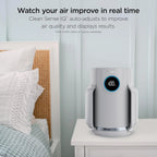 Air Purifier Compact Pro with Long-lasting HEPA Exceeding Filtration, For Pet Dander, Dust, Smoke, Allergens, Up to 250 sq. ft.