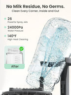 Bottle Washer Pro All-in-One Bottle Washer and Sterilizer Baby Bottle Washer for Bottles