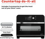 Instant Pot Omni Plus 19QT/18L Toaster Oven Air Fryer, 10-in-1 Functions, Fits 12 Pizza, Crisp, Broil, Bake, Roast, Toast, Warm, Convection, 100+ In-App Recipes, from the Makers of Instant Pot, Black