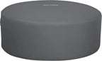 Bestway SaluSpa Miami EnergySense AirJet Inflatable Hot Tub Spa (71 x 26) | Portable Hot Tub with 2 Covers (1 Energy-Efficient Thermal Cover and 1 Standard Cover) | Fits Up to 2-4 Persons | Black