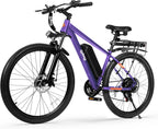Qlife Racer Electric Bike for Adults - 21-Speed Mountain Lightweight Ebike