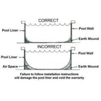 Aquarian Phoenix 18' x 52 Steel Frame DIY Family Above Ground Pool Kit