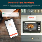 Air Fryer Toaster Oven Combo 13-in-1 32Qt APP & Voice Control Convection Oven Countertop