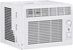 GE Window Air Conditioner Unit 5,000 BTU for Small Rooms up to 150 sq ft Manual Adjustable Fan