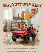 Kids Pink Ride-On Truck Battery Powered Electric Toy Car