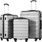 Luggage 3 Piece Set Suitcase Spinner Hardshell Lightweight TSA Lock